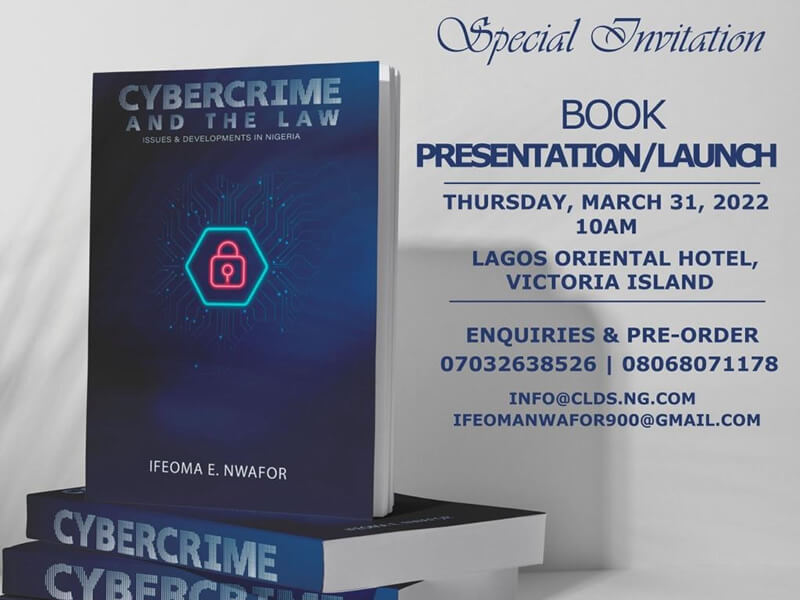 CyberCrime and the Law: Book Presentation/Launch